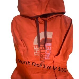 The North Face Vibrant Orange Hoodie